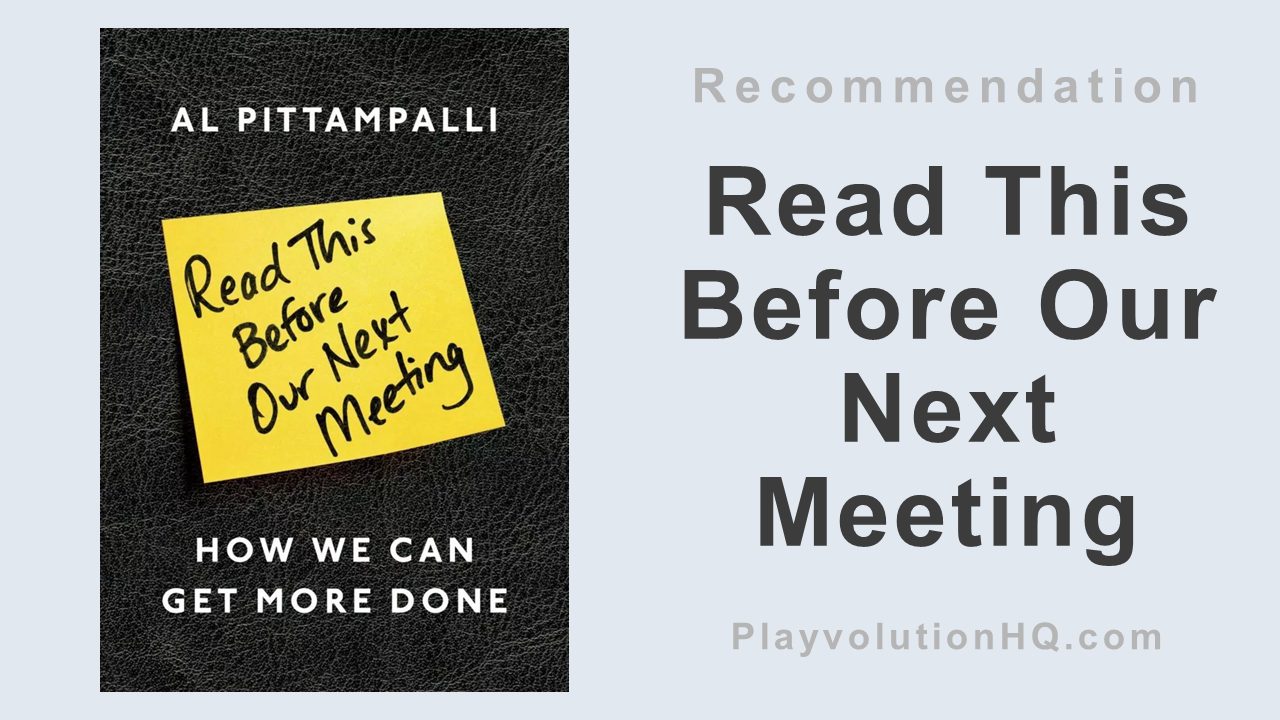 Read This Before Our Next Meeting