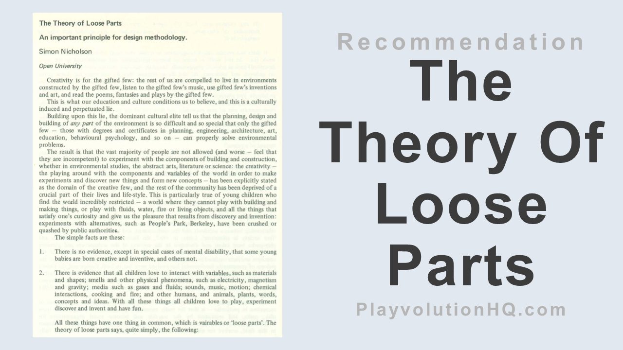 The Theory Of Loose Parts