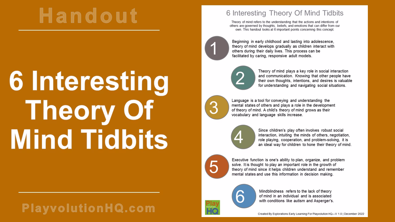 6 Interesting Theory Of Mind Tidbits