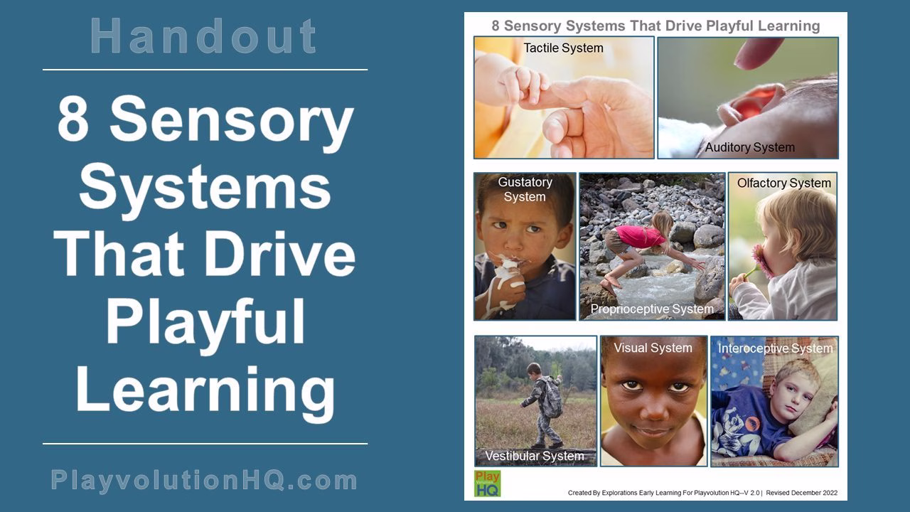 8 Sensory Systems That Drive Playful Learning
