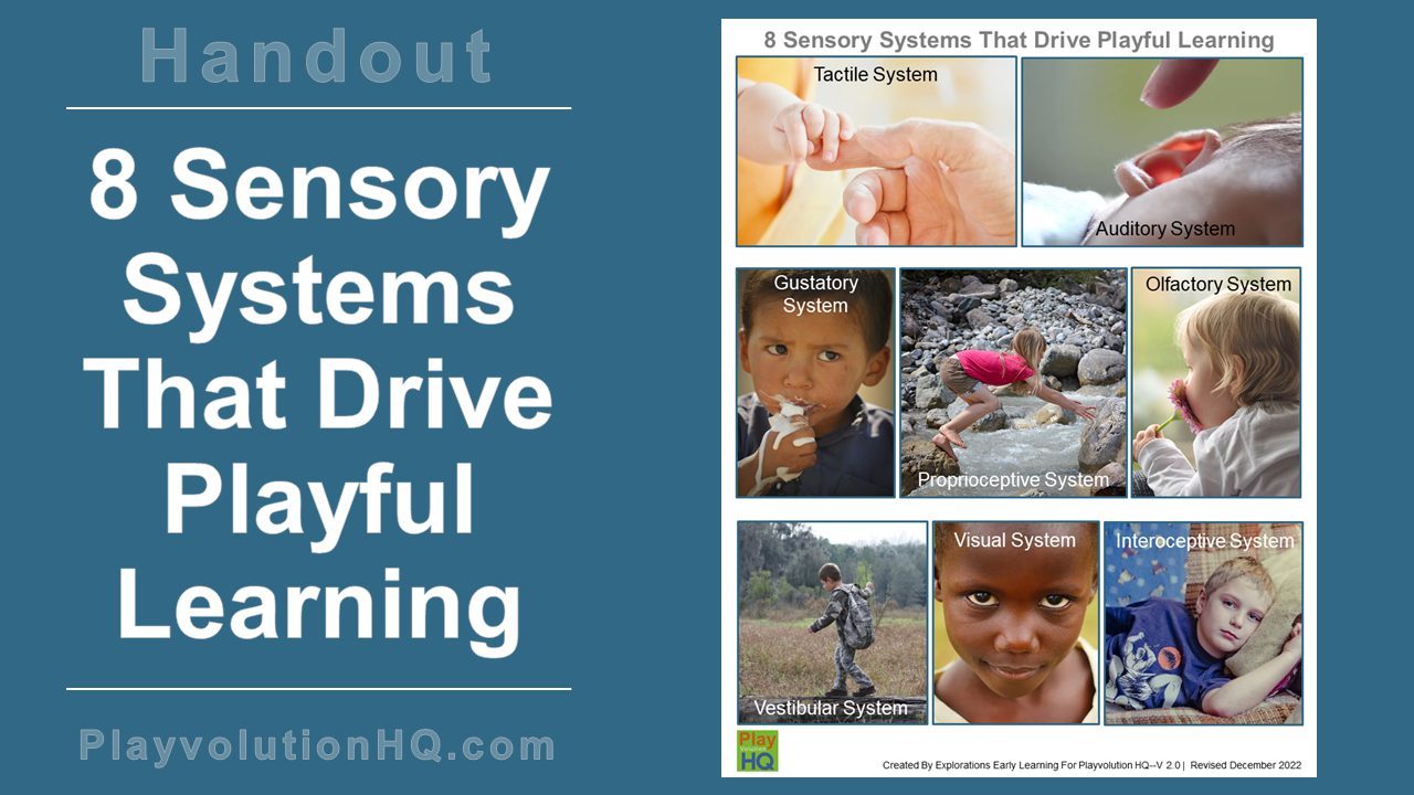 8 Sensory Systems That Drive Playful Learning