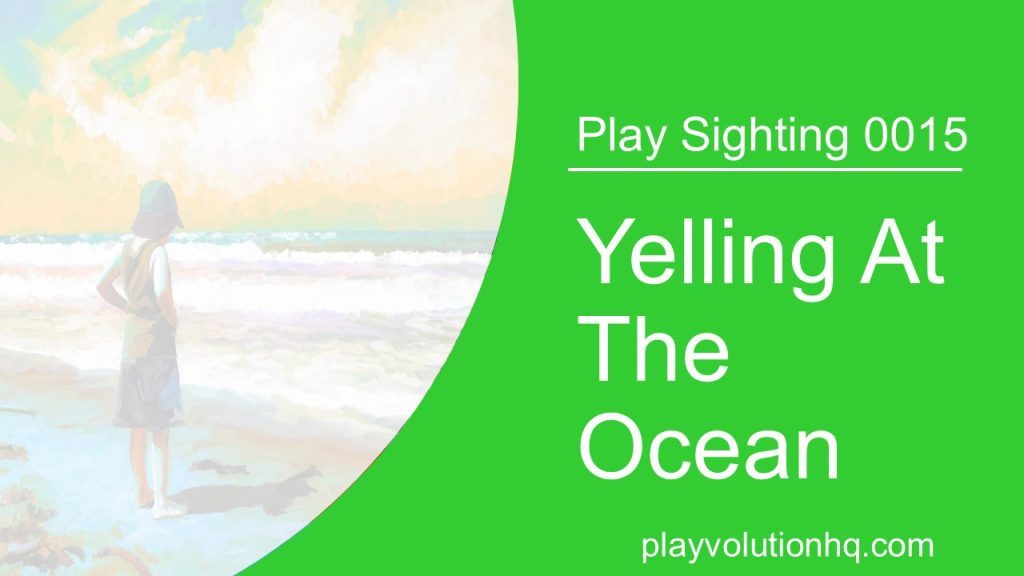 Yelling At The Ocean