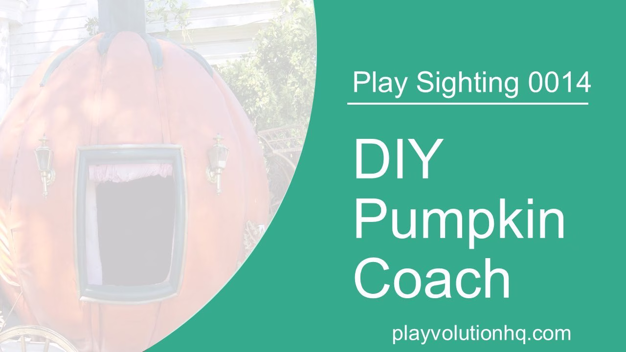 DIY Pumpkin Coach | Play Sighting 0014