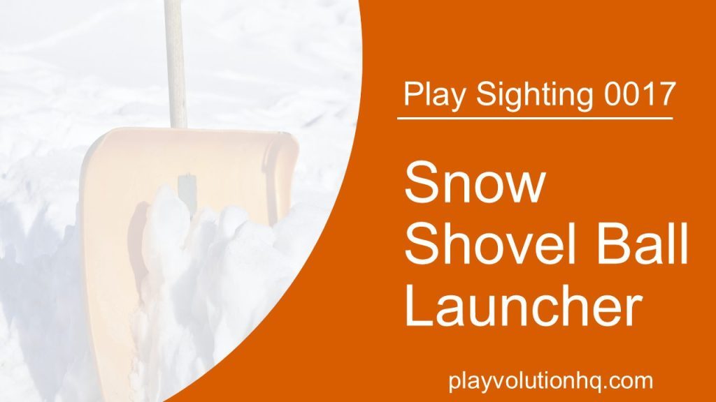 Snow Shovel Ball Launcher