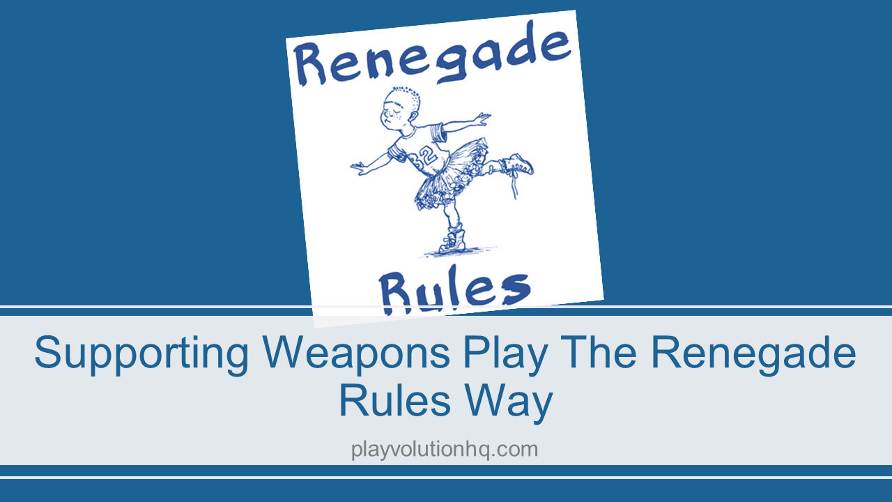 Supporting Weapons Play The Renegade Rules Way