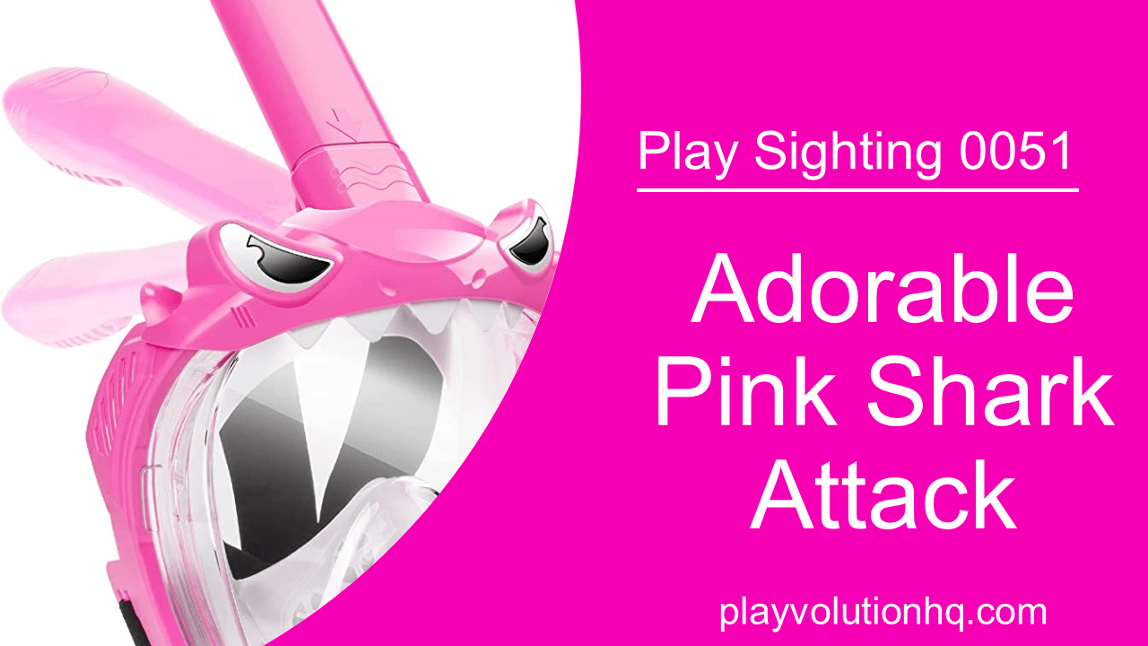 Adorable Pink Shark Attack | Play Sighting 0051