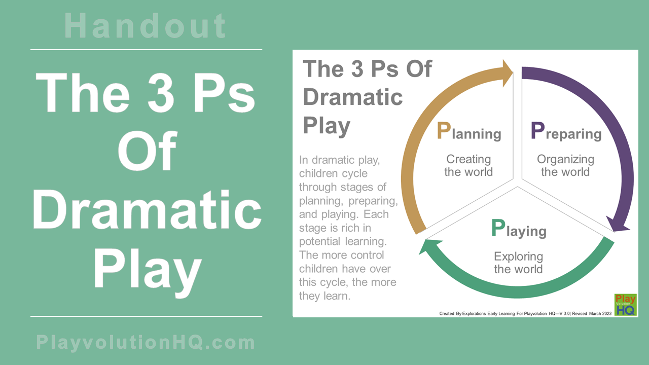 The 3 Ps Of Dramatic Play