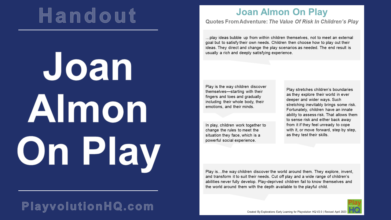 Joan Almon On Play
