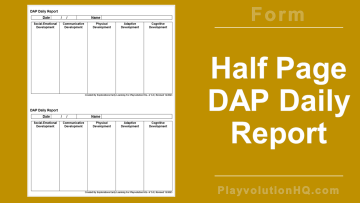 Half Page DAP Daily Report