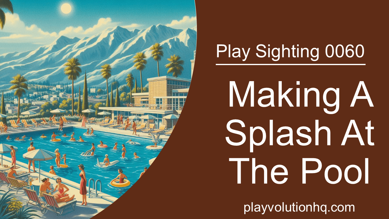 Making A Splash At The Pool | Play Sighting 0060