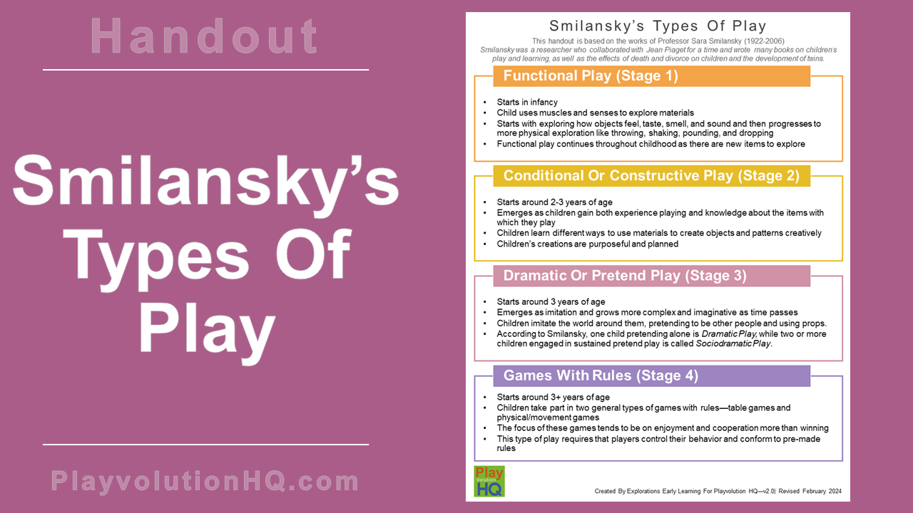 Smilansky’s Types Of Play