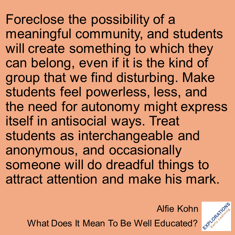 What Does It Mean To Be Well Educated? | Quote 01552