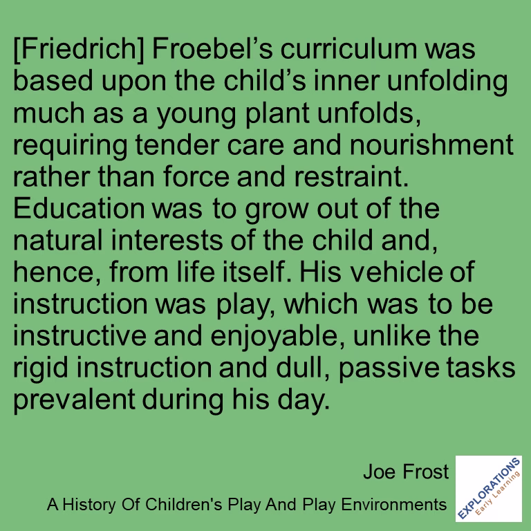 A History Of Children’s Play And Play Environments  | Quote 03520