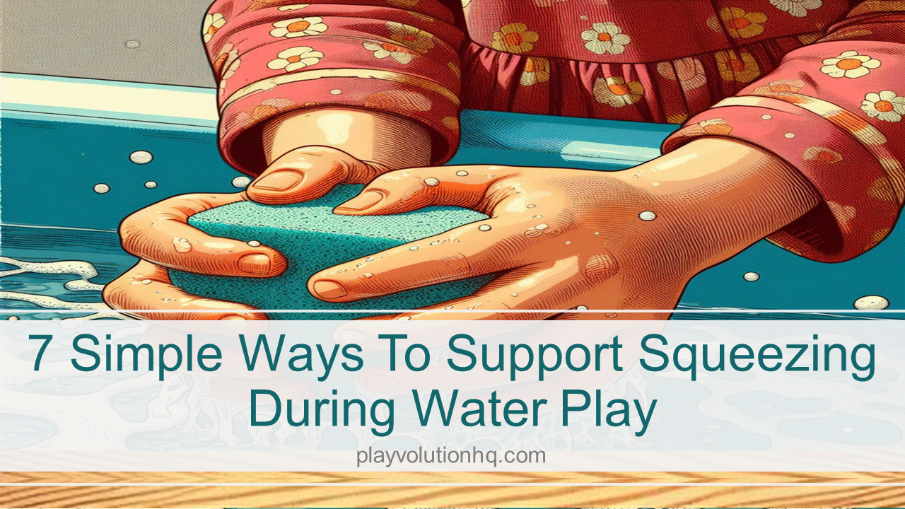 7 Simple Ways To Support Squeezing During Water Play