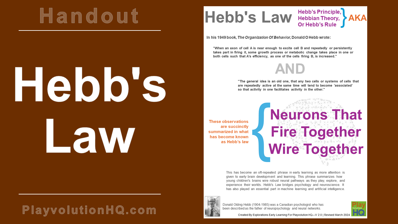 Hebb’s Law