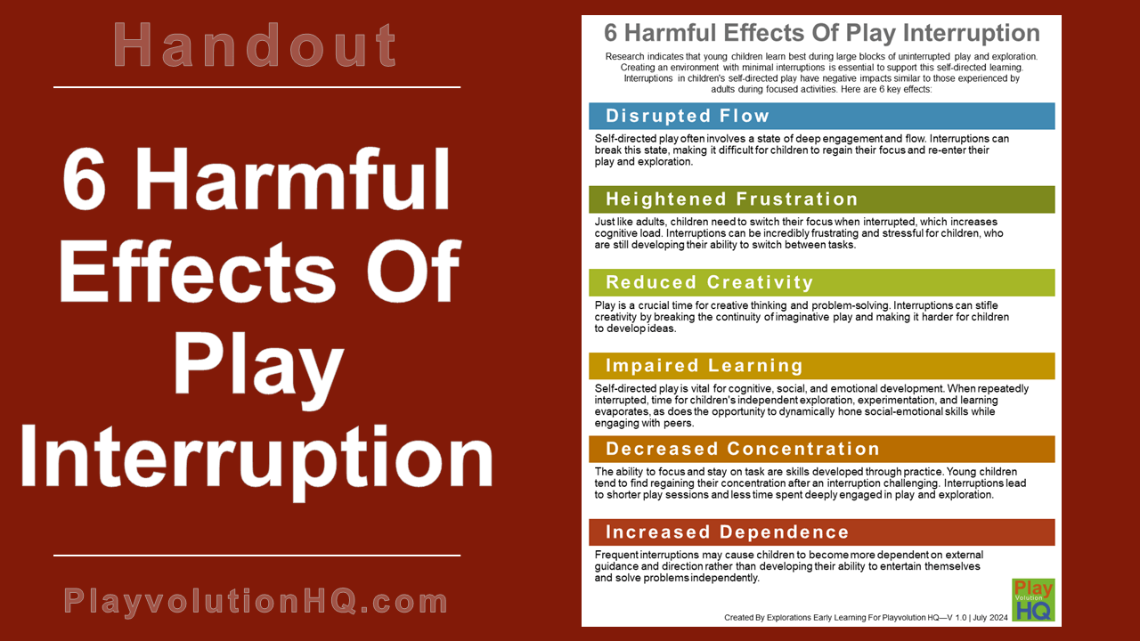 6 Harmful Effects Of Play Interruption