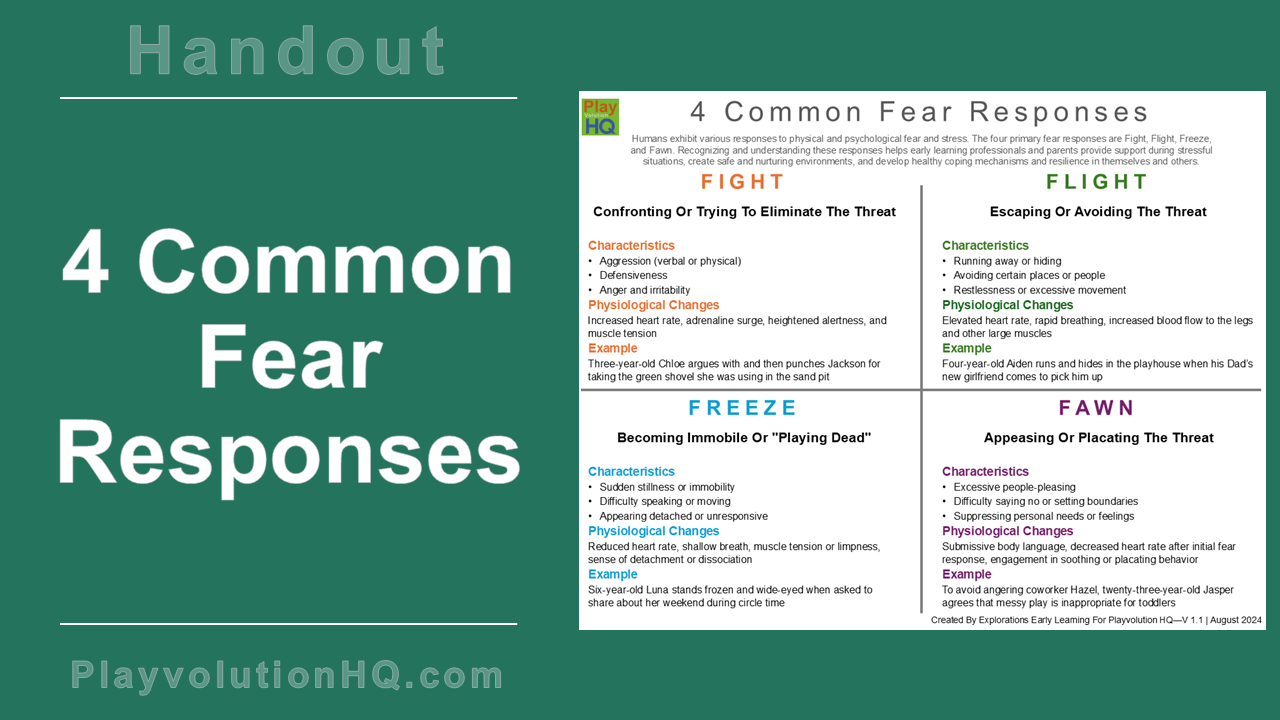 4 Common Fear Responses