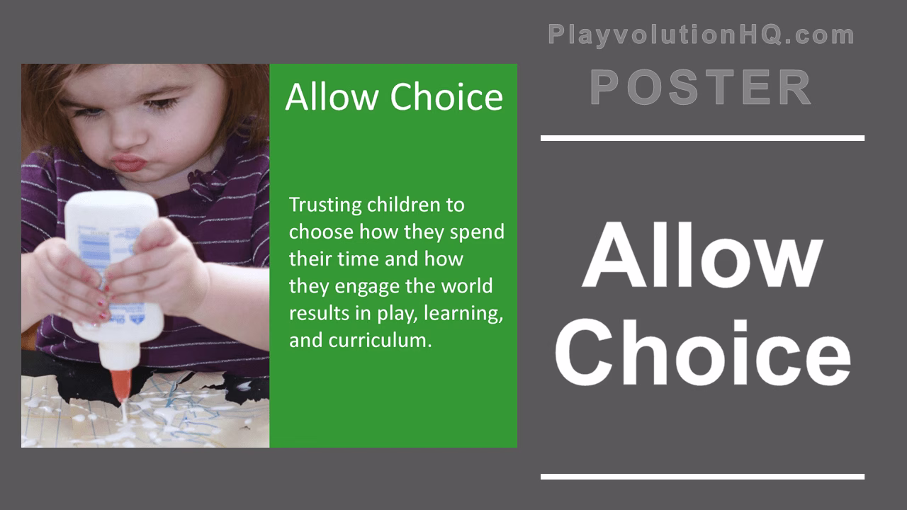 Allow Choice Poster