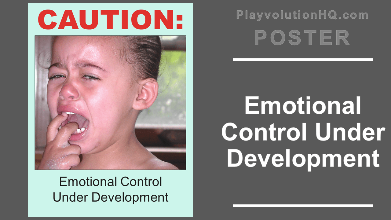 Emotional Control Under Development Poster