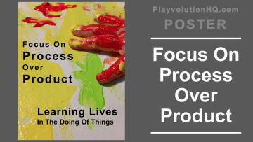 Focus On Process Over Product Poster