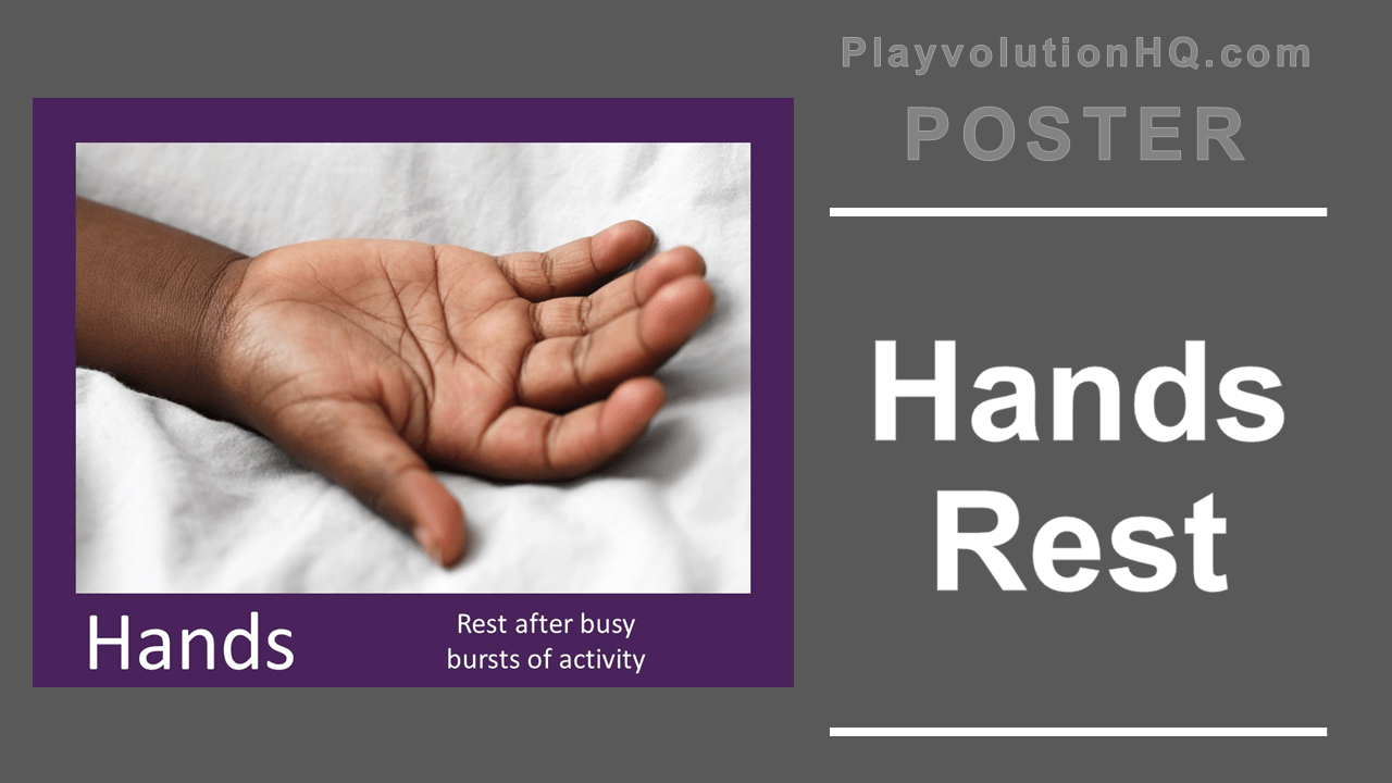 Hands Rest Poster