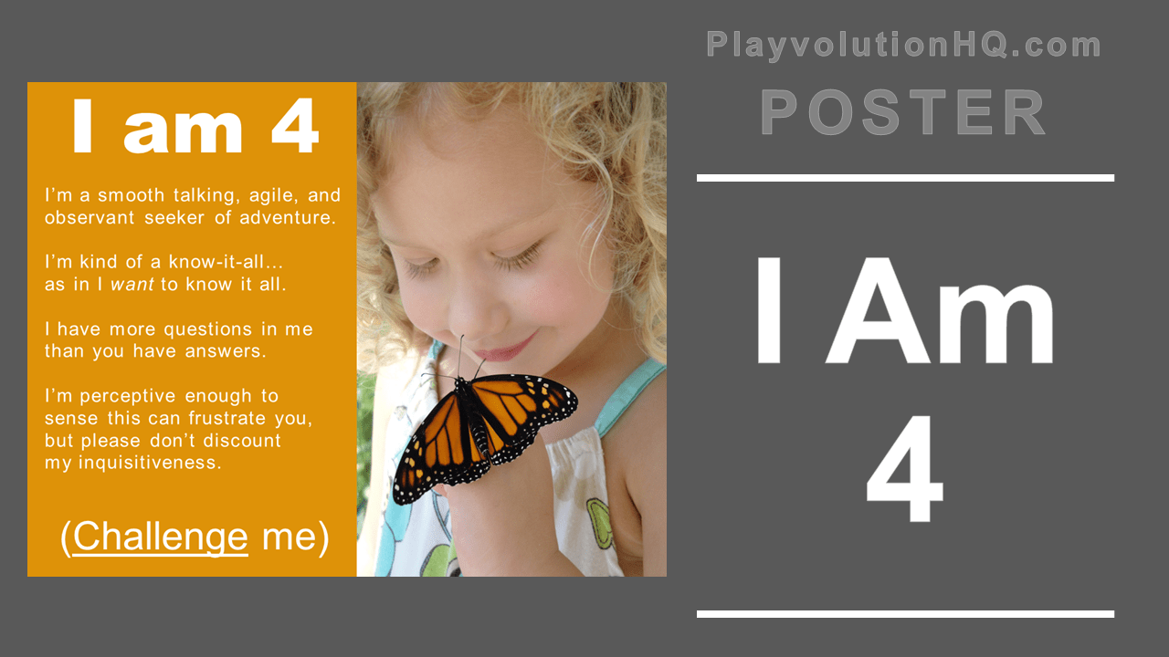 I Am 4 Poster