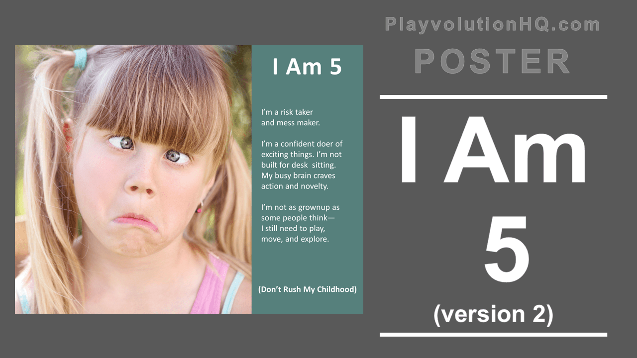 I Am 5 (version 2.0) Poster