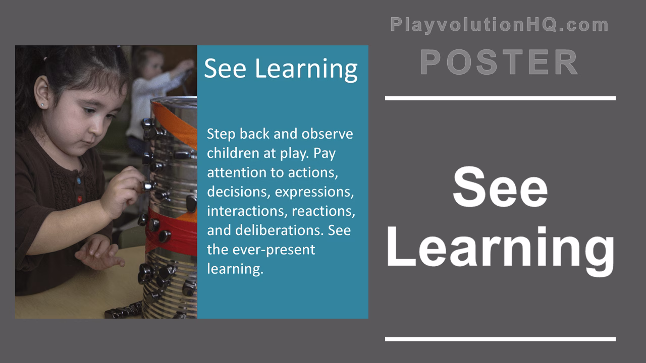 See Learning Poster