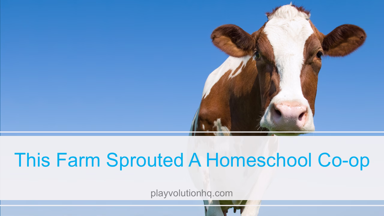 This farm sprouted a homeschool co-op