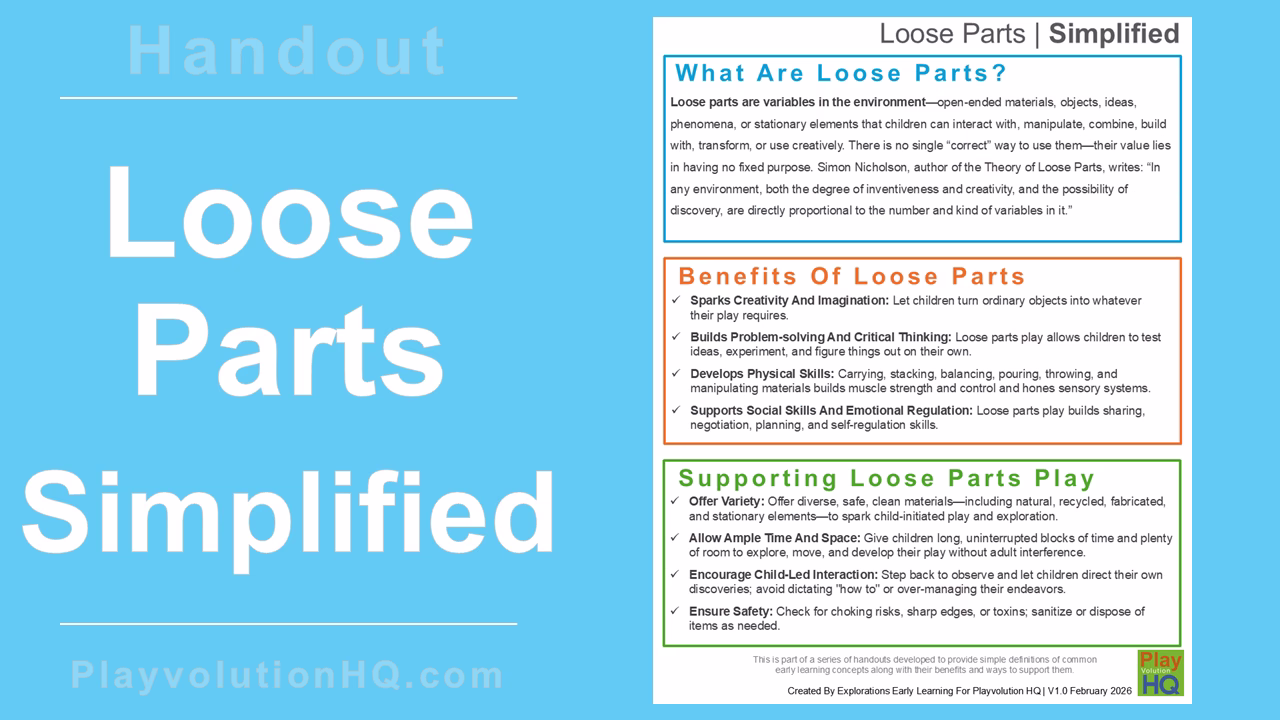 Loose Parts Simplified