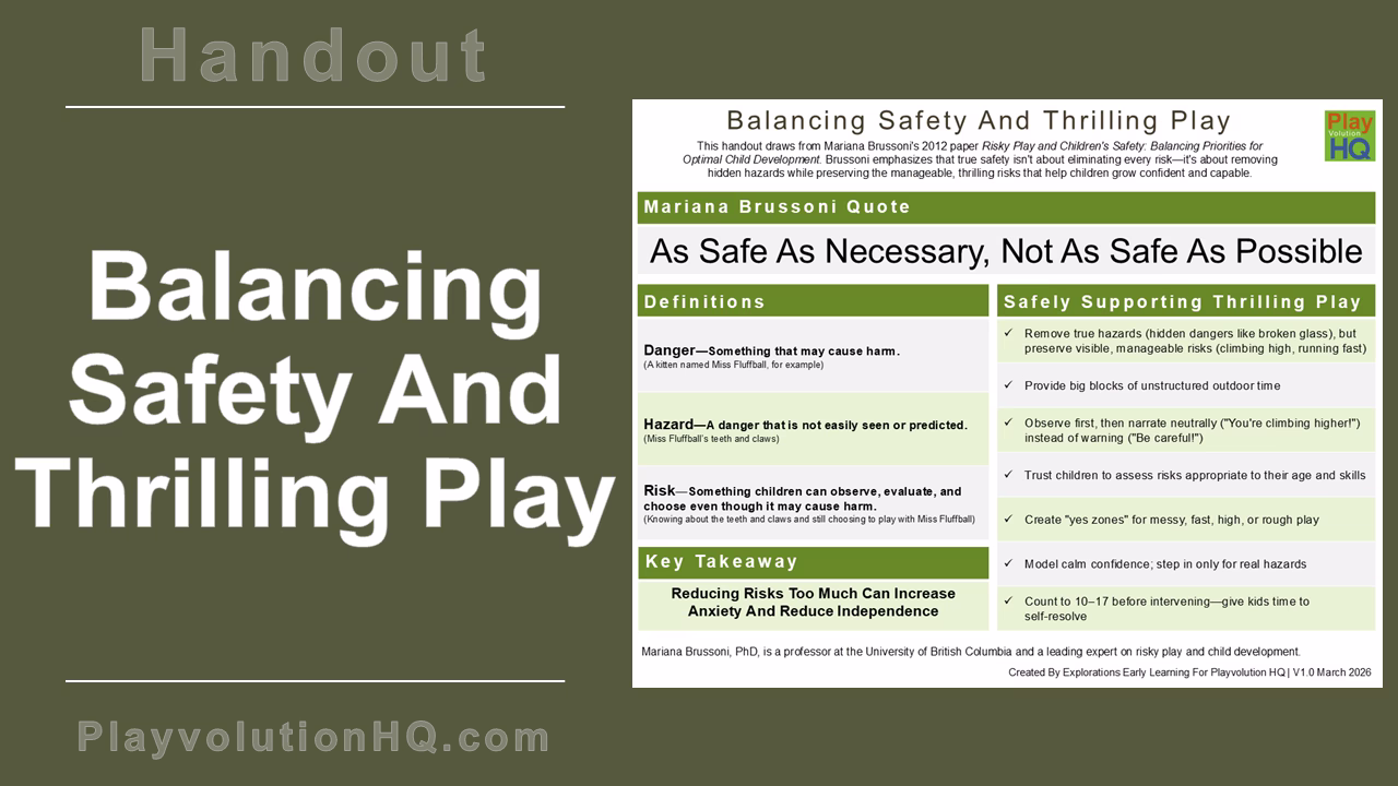 Balancing Safety And Thrilling Play