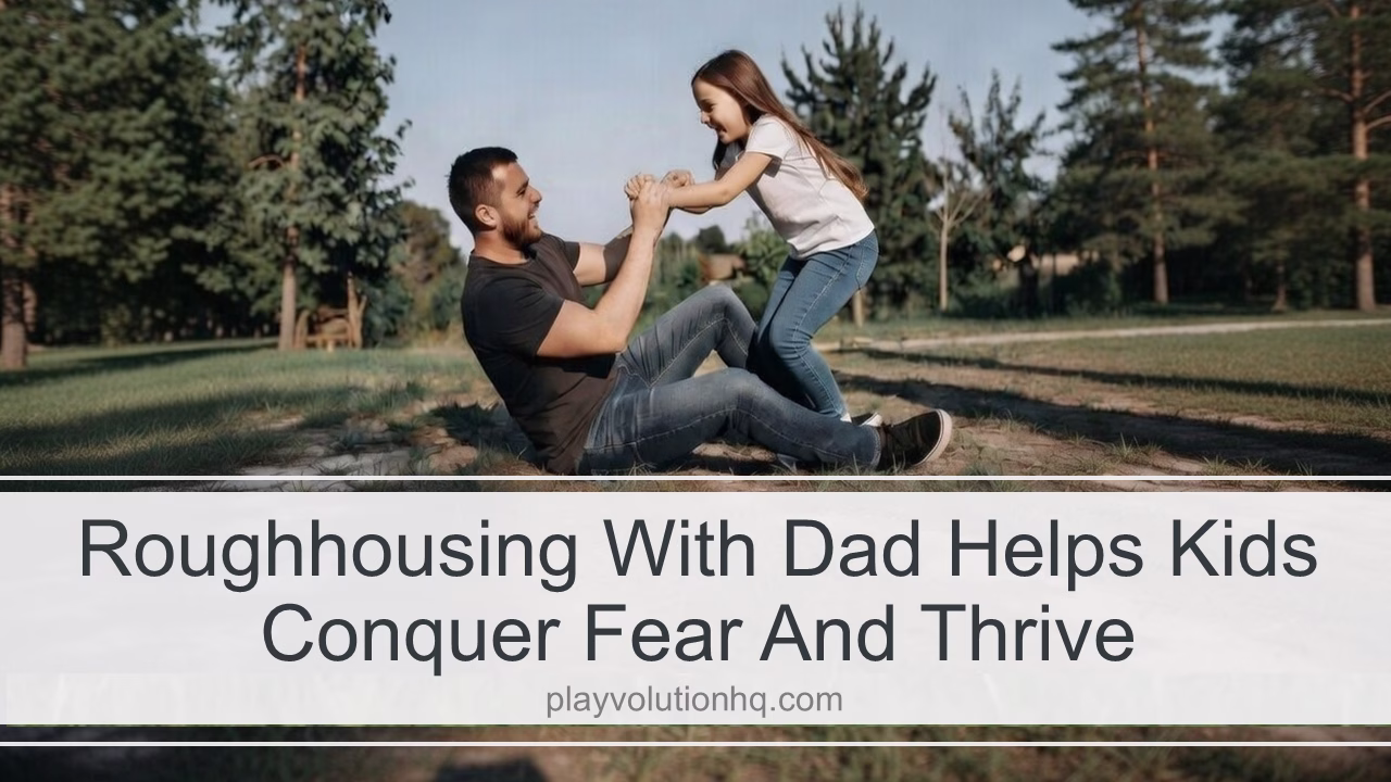 Roughhousing With Dad Helps Kids Conquer Fear and Thrive