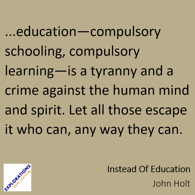 Instead Of Education | Quote 02007 | Playvolution HQ