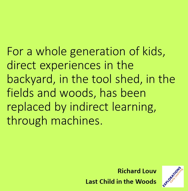 Last Child In The Woods Quote Playvolution Hq